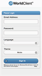 Mobile Screenshot of mail.nigc-hm.ir
